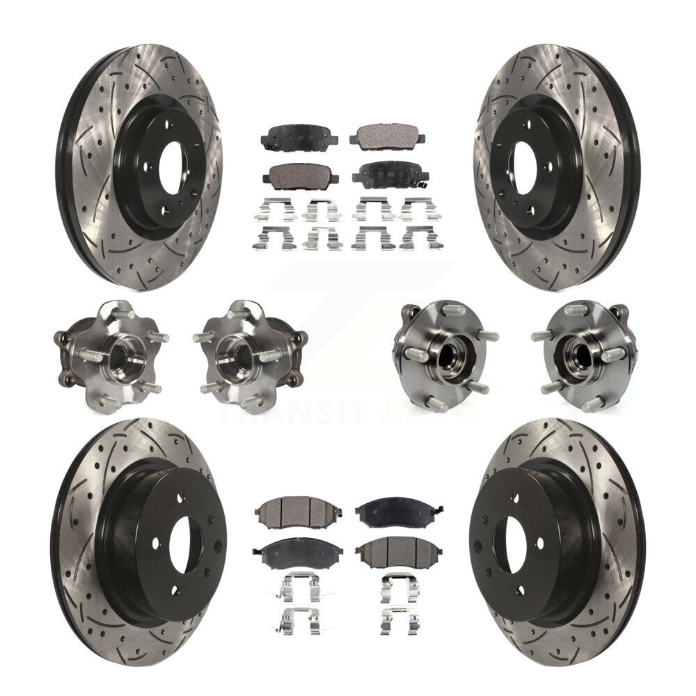 Transit Auto KBB-111252 Wheel Bearing and Hub Assembly for 2007-2015 INFINITI Q40, INFINITI QX50, INFINITI EX37 & more - Front and Rear product image