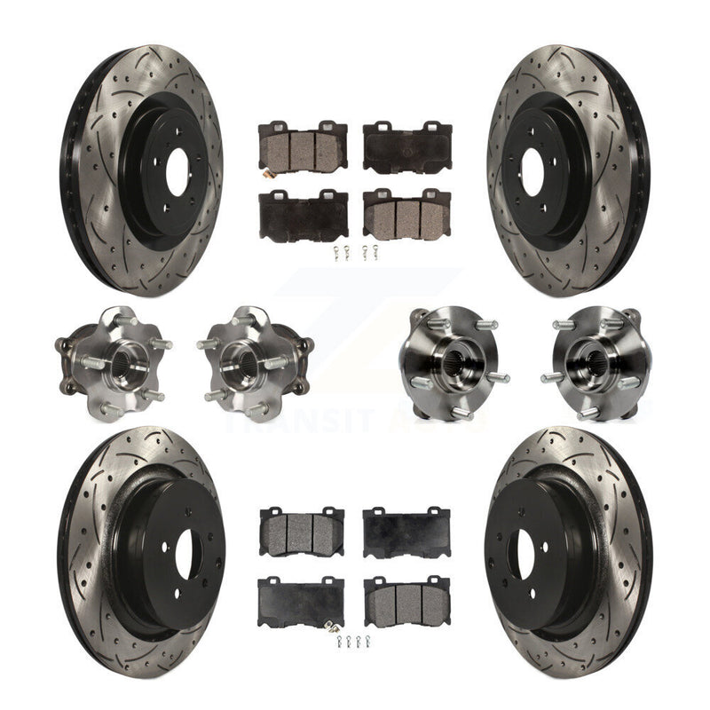 Transit Auto KBB-111262 Wheel Bearing and Hub Assembly for 2009-2013 INFINITI FX50 - Front and Rear product image