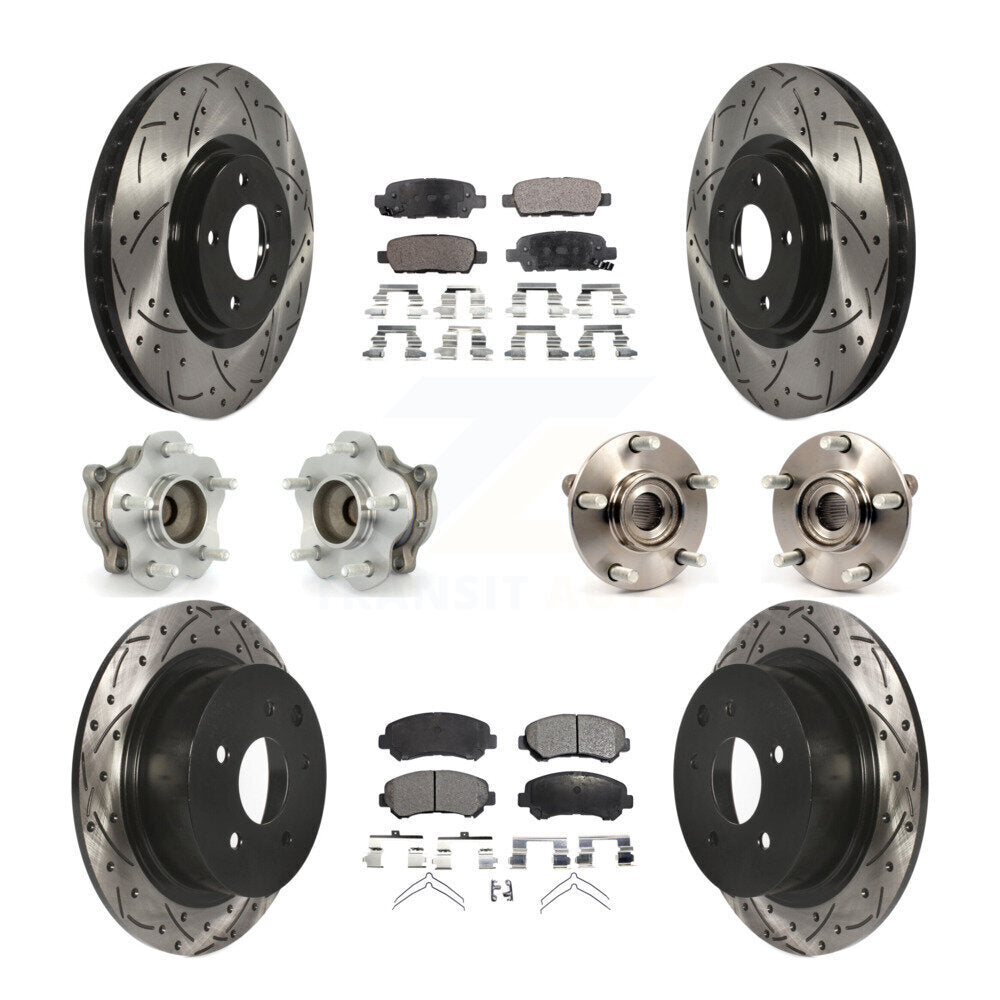 Transit Auto KBB-111267 Wheel Bearing and Hub Assembly for 2007-2012 Nissan Sentra - Front and Rear product image