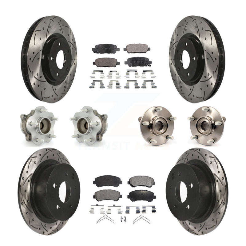 Transit Auto KBB-111267 Wheel Bearing and Hub Assembly for 2007-2012 Nissan Sentra - Front and Rear product image