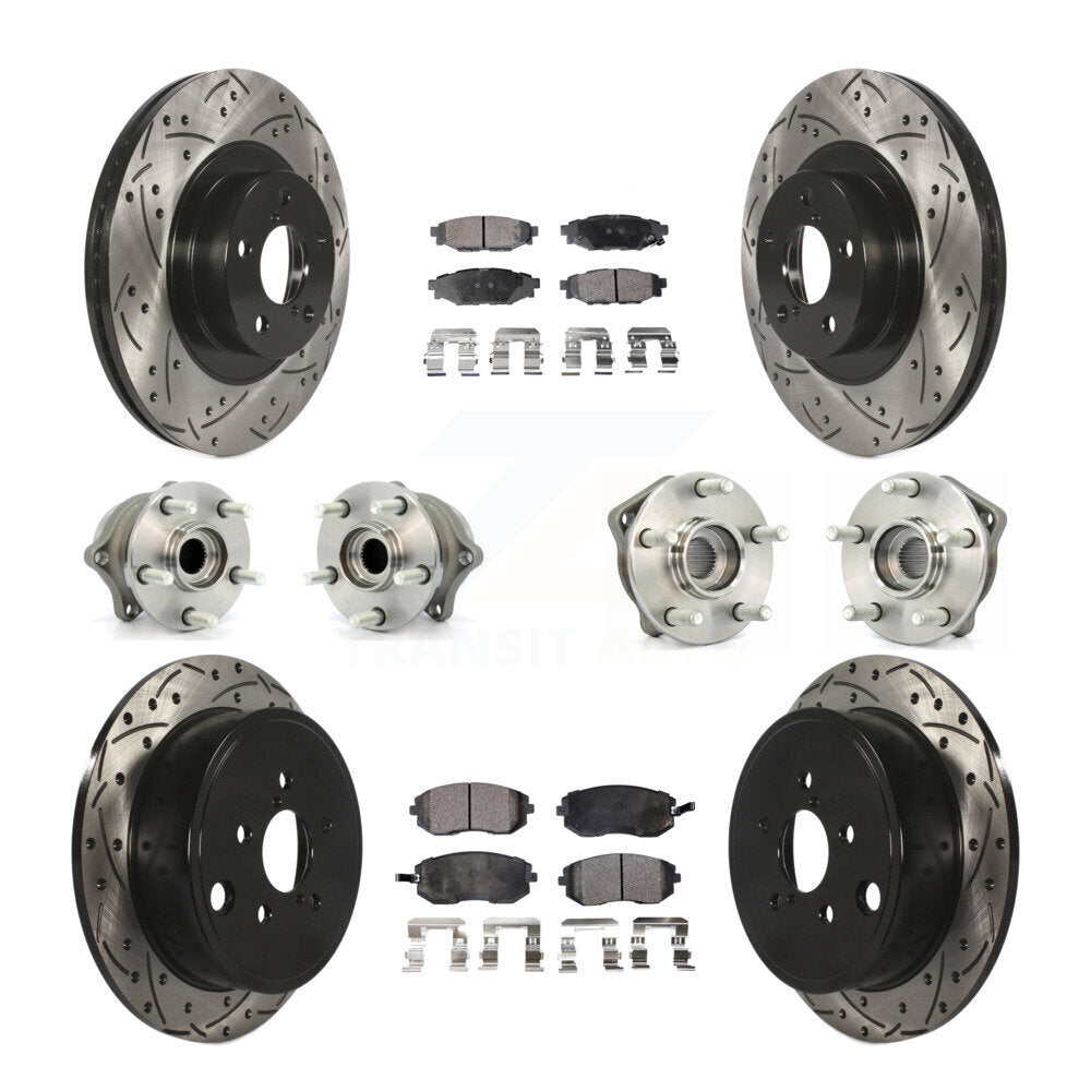 Transit Auto KBB-111274 Wheel Bearing and Hub Assembly for 2008-2013 Subaru WRX, Subaru Legacy, Subaru Impreza & more - Front and Rear product image