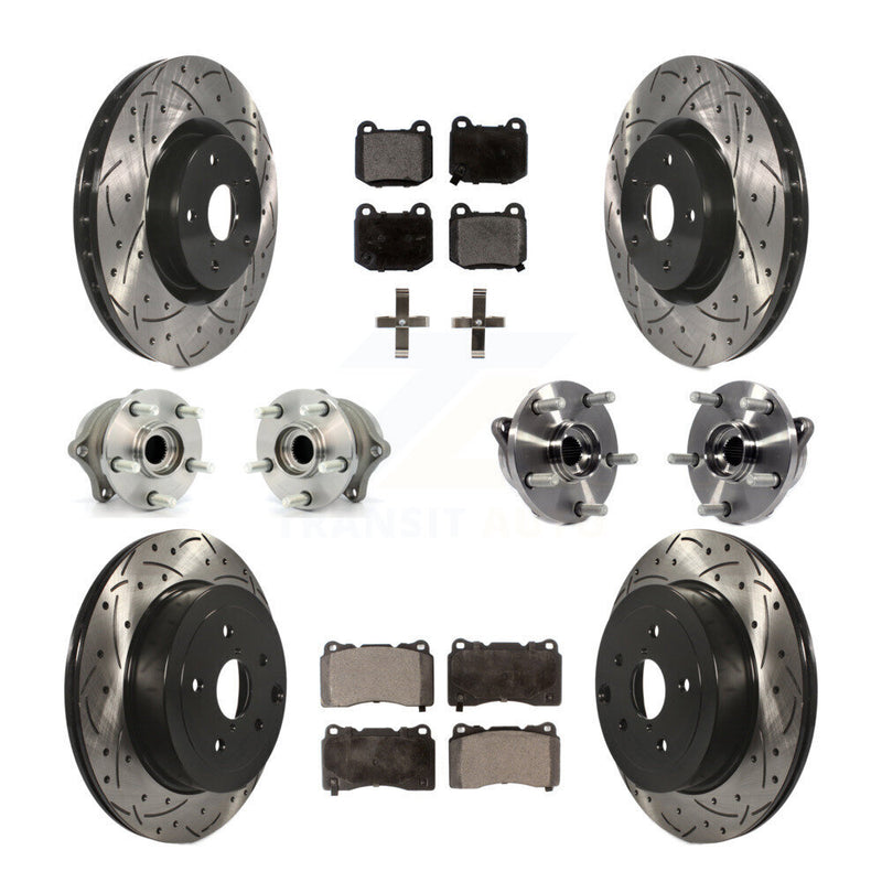 Transit Auto KBB-111275 Wheel Bearing and Hub Assembly for 2012-2014 Subaru Impreza, Subaru WRX STI - Front and Rear product image
