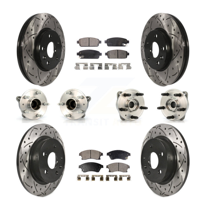Transit Auto KBB-111285 Wheel Bearing and Hub Assembly for 2011-2012 Chevrolet Cruze - Front and Rear product image