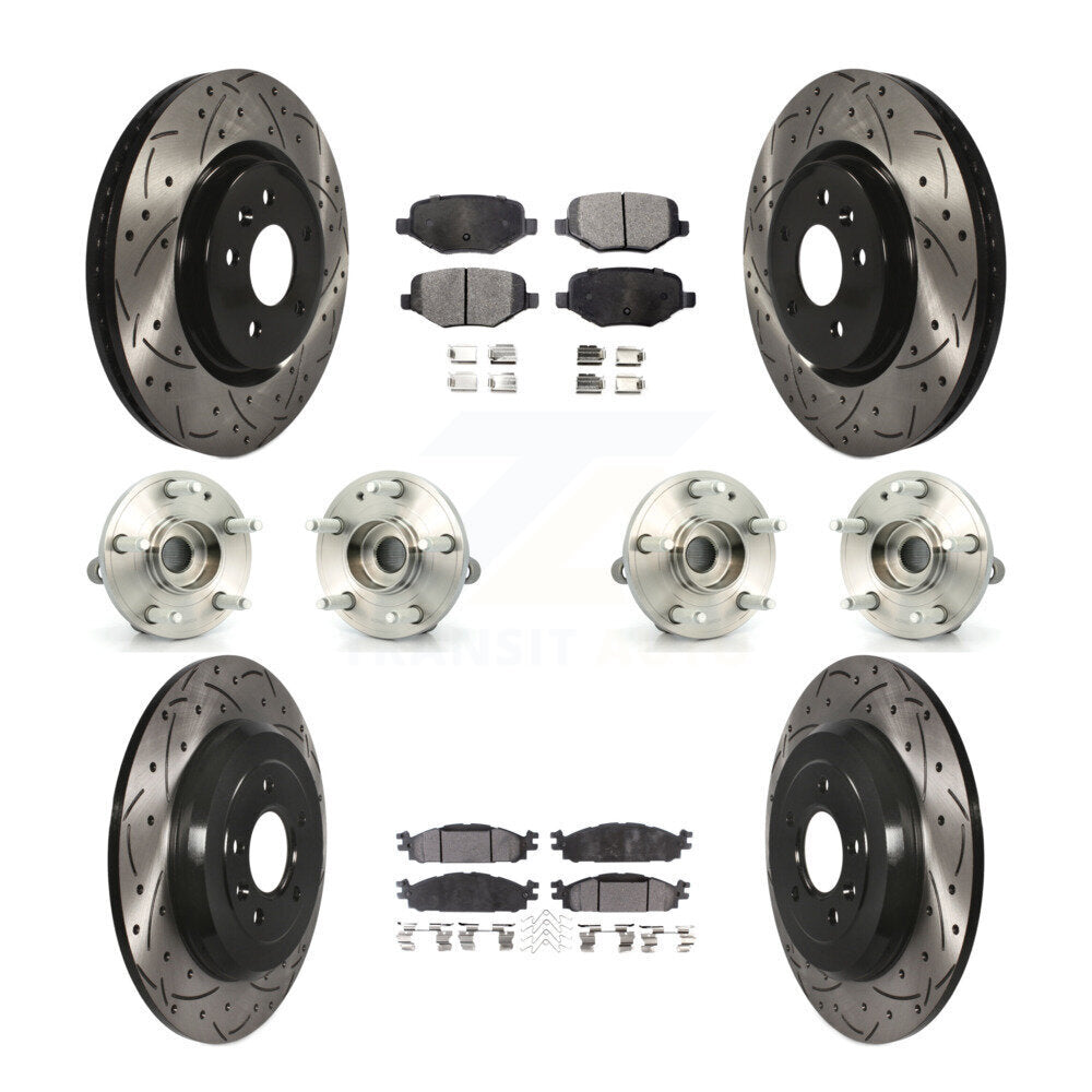 Transit Auto KBB-111286 Wheel Bearing and Hub Assembly for 2011-2017 Ford Explorer - Front and Rear product image