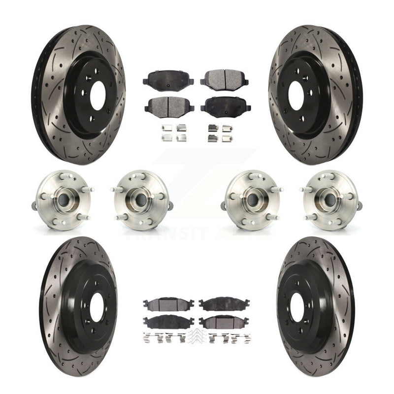 Transit Auto KBB-111286 Wheel Bearing and Hub Assembly for 2011-2017 Ford Explorer - Front and Rear product image