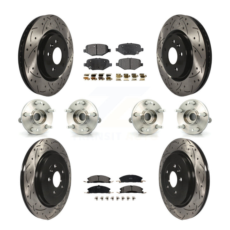 Transit Auto KBB-111288 Wheel Bearing and Hub Assembly for 2013 Ford Explorer - Front and Rear product image