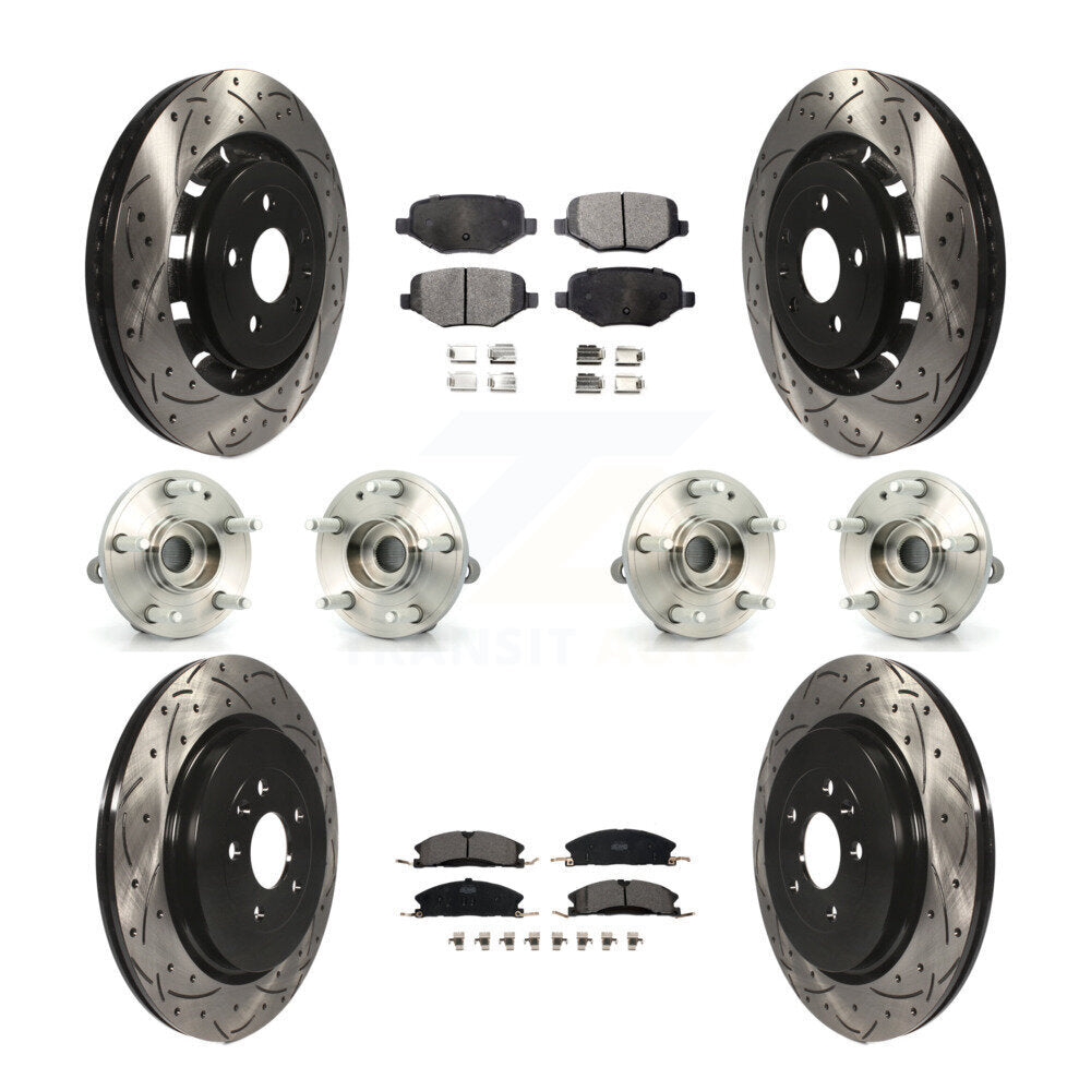 Transit Auto KBB-111290 Wheel Bearing and Hub Assembly for 2013-2018 Ford Explorer, Ford Police Interceptor Utility - Front and Rear product image