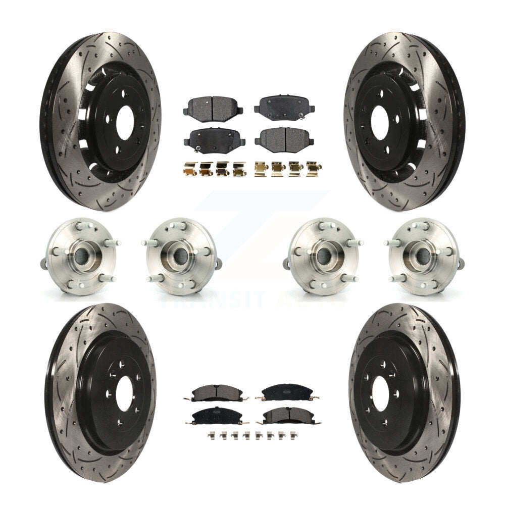 Transit Auto KBB-111291 Wheel Bearing and Hub Assembly for 2013-2017 Ford Explorer - Front and Rear product image