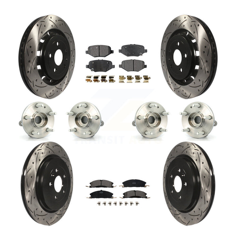 Transit Auto KBB-111291 Wheel Bearing and Hub Assembly for 2013-2017 Ford Explorer - Front and Rear product image