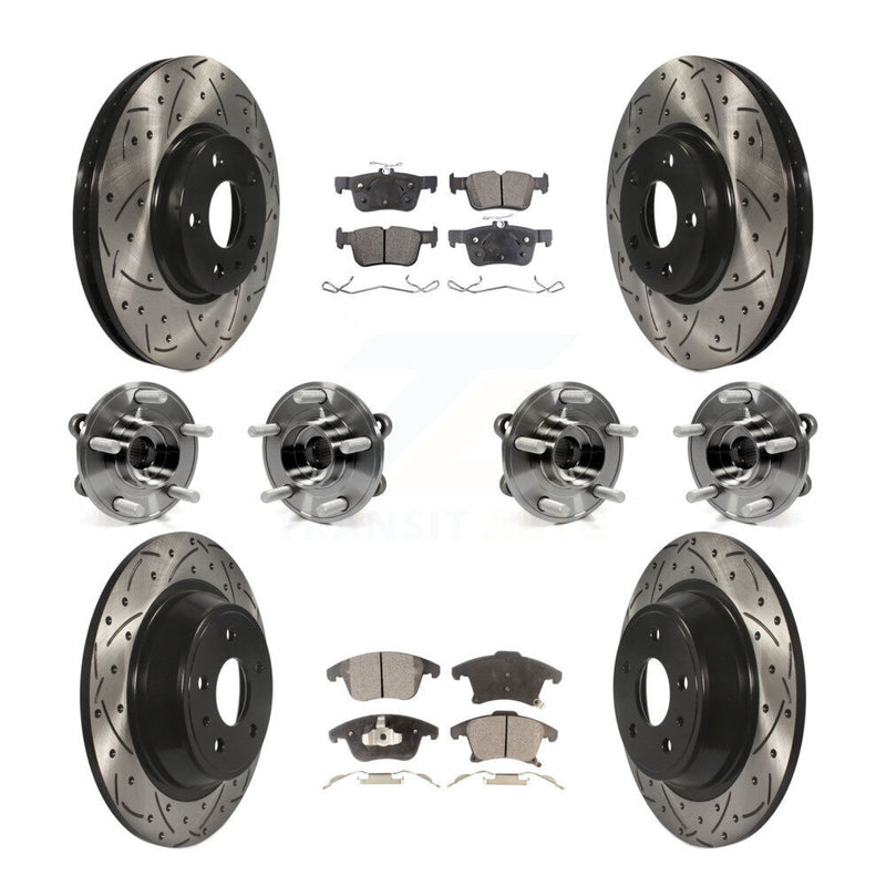 Transit Auto KBB-111294 Wheel Bearing and Hub Assembly for 2013-2018 Ford Fusion - Front and Rear product image