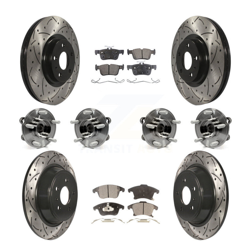 Transit Auto KBB-111295 Wheel Bearing and Hub Assembly for 2013-2016 Lincoln MKZ - Front and Rear product image