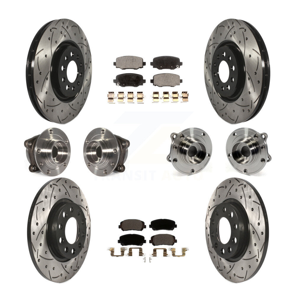 Transit Auto KBB-111299 Wheel Bearing and Hub Assembly for 2015-2017 Chrysler 200 - Front and Rear product image
