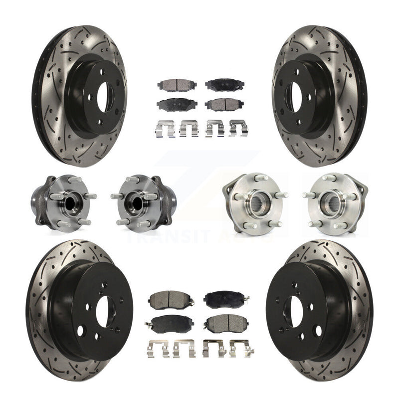Transit Auto KBB-111300 Wheel Bearing and Hub Assembly for 2012-2013 Subaru Impreza - Front and Rear product image