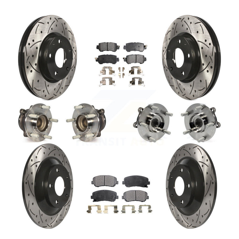 Transit Auto KBB-111302 Wheel Bearing and Hub Assembly for 2013-2015 Mazda CX-5 - Front and Rear product image