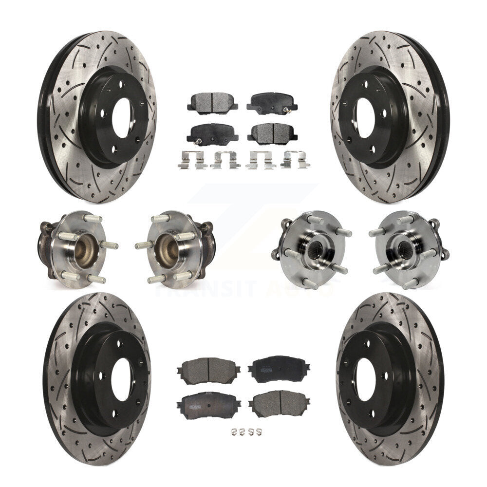 Transit Auto KBB-111303 Wheel Bearing and Hub Assembly for 2014-2015 Mazda 6 - Front and Rear product image