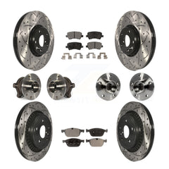 Transit Auto KBB-111306 Wheel Bearing and Hub Assembly for 2010-2015 Volvo XC60 - Front and Rear product image