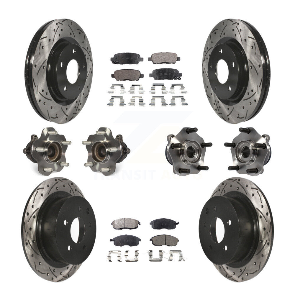 Transit Auto KBB-111307 Wheel Bearing and Hub Assembly for 2017-2019 Nissan Sentra - Front and Rear product image