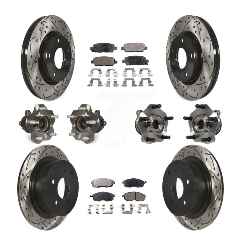 Transit Auto KBB-111308 Wheel Bearing and Hub Assembly for 2013-2019 Nissan Sentra - Front and Rear product image