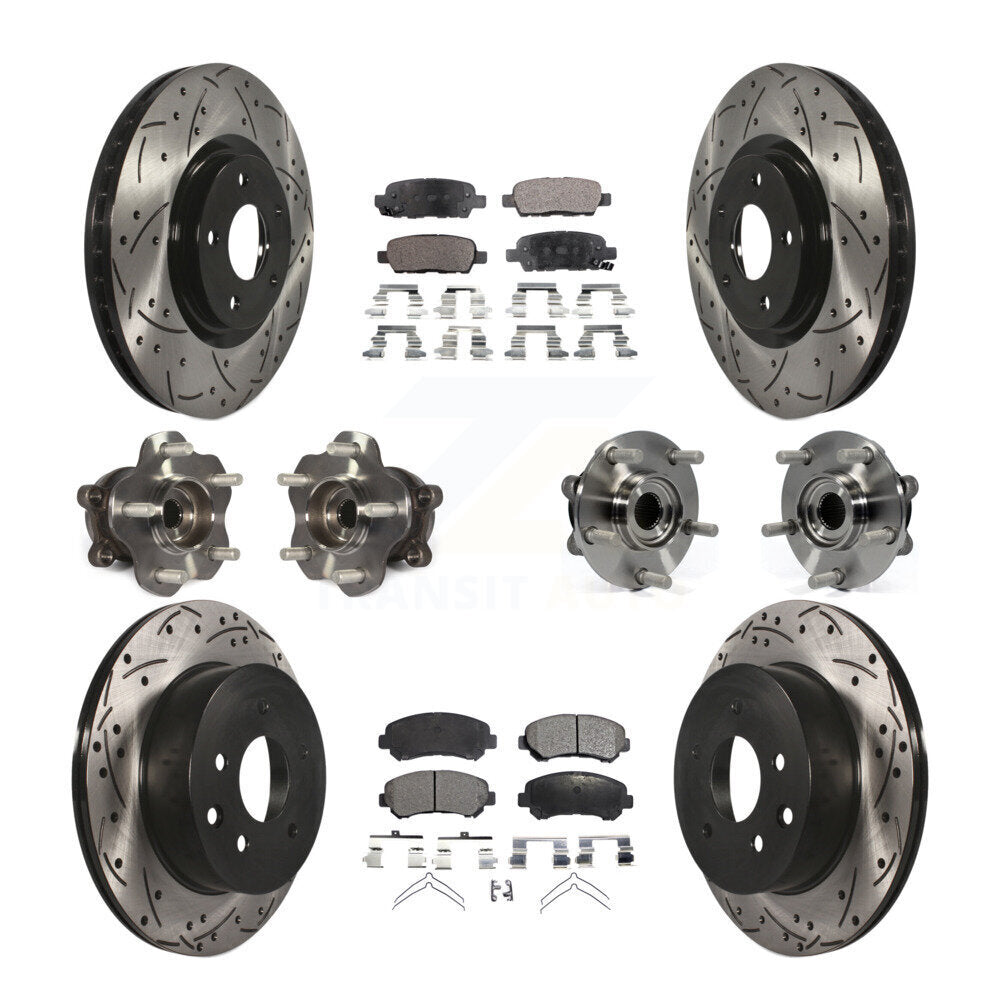Transit Auto KBB-111310 Wheel Bearing and Hub Assembly for 2014-2017 Nissan Juke - Front and Rear product image