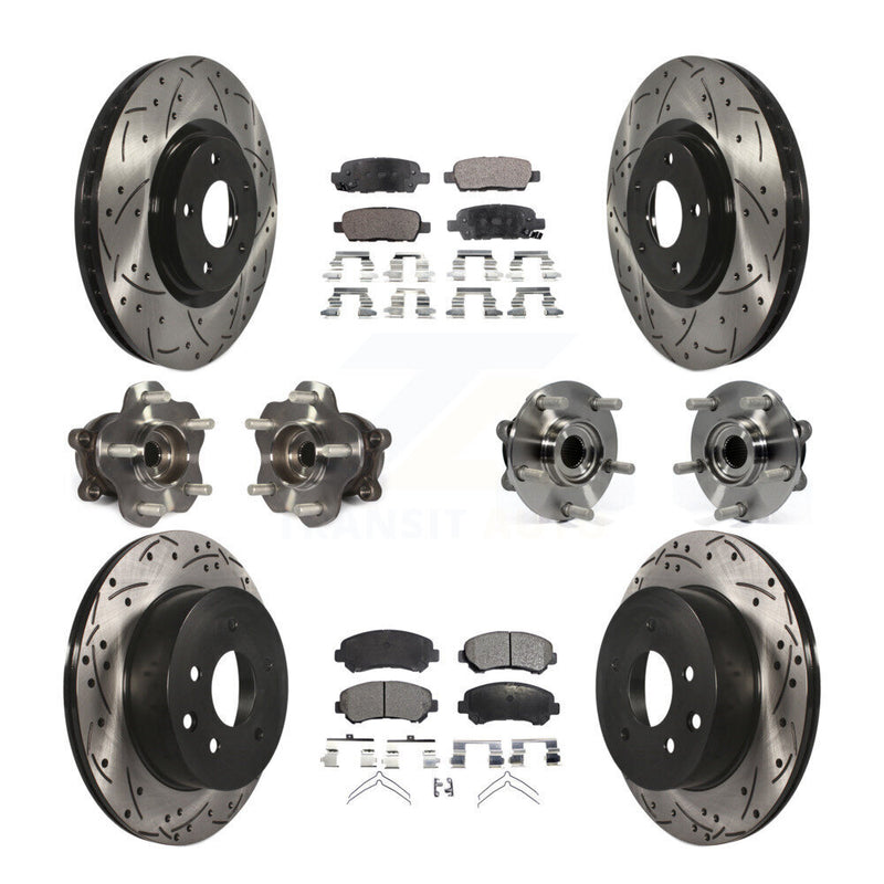Transit Auto KBB-111310 Wheel Bearing and Hub Assembly for 2014-2017 Nissan Juke - Front and Rear product image