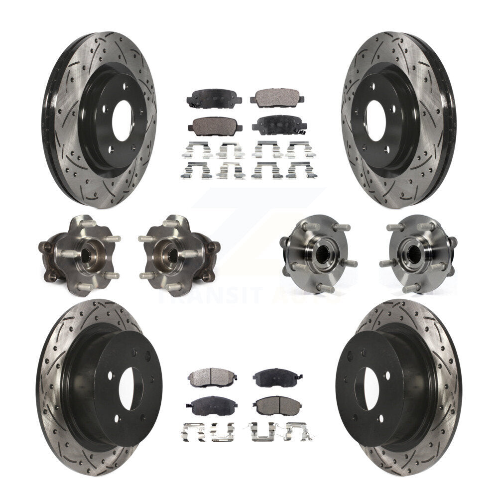 Transit Auto KBB-111311 Wheel Bearing and Hub Assembly for 2014-2017 Nissan Juke - Front and Rear product image