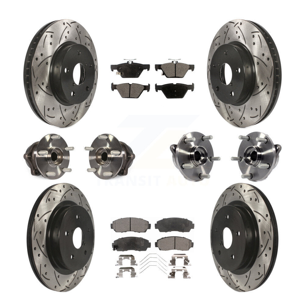Transit Auto KBB-111316 Wheel Bearing and Hub Assembly for 2016-2019 Subaru Legacy - Front and Rear product image