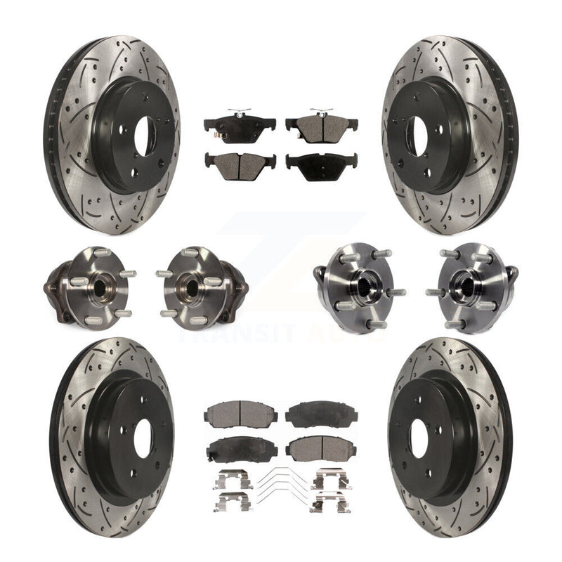 Transit Auto KBB-111316 Wheel Bearing and Hub Assembly for 2016-2019 Subaru Legacy - Front and Rear product image