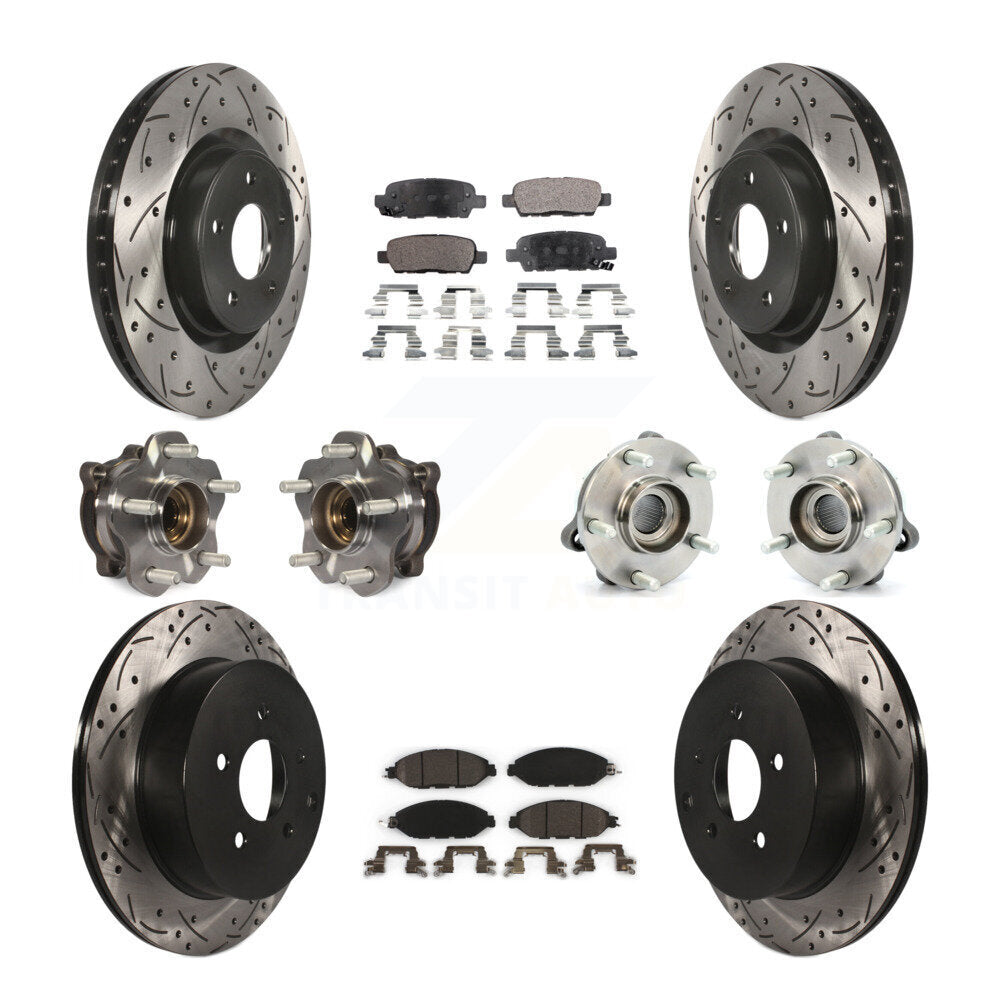 Transit Auto KBB-111317 Wheel Bearing and Hub Assembly for 2013-2020 Nissan Pathfinder, Nissan Murano, INFINITI QX60 & more - Front and Rear product image