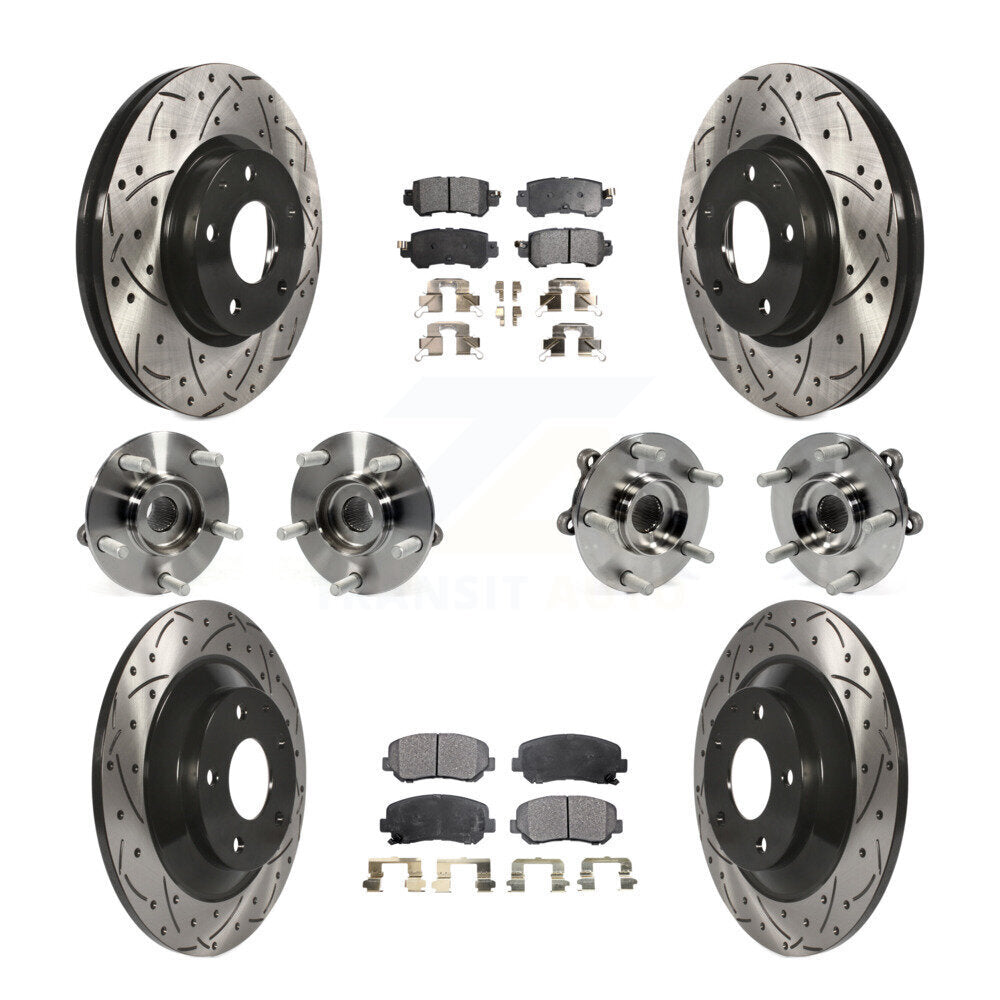 Transit Auto KBB-111319 Wheel Bearing and Hub Assembly for 2013-2015 Mazda CX-5 - Front and Rear product image