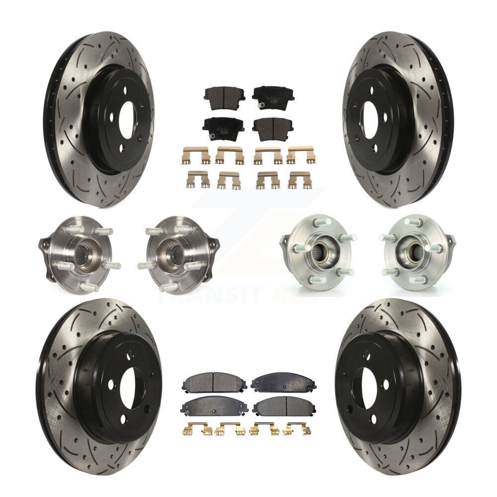 Transit Auto KBB-111321 Wheel Bearing and Hub Assembly for 2015-2023 Dodge Charger, Dodge Challenger, Chrysler 300 - Front and Rear product image