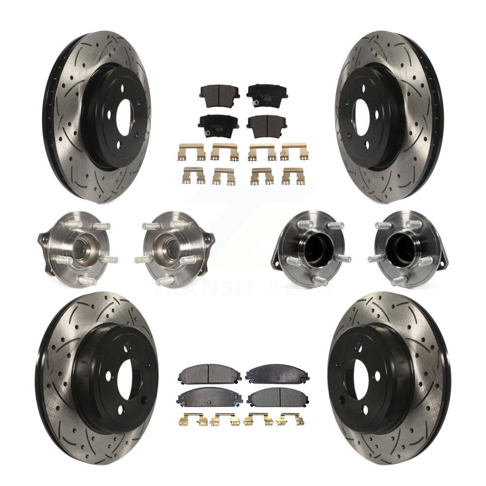 Transit Auto KBB-111324 Wheel Bearing and Hub Assembly for 2015-2023 Dodge Challenger, Dodge Charger, Chrysler 300 - Front and Rear product image