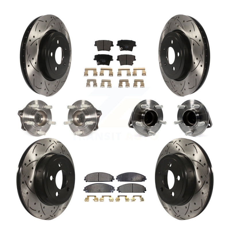 Transit Auto KBB-111324 Wheel Bearing and Hub Assembly for 2015-2023 Dodge Challenger, Dodge Charger, Chrysler 300 - Front and Rear product image
