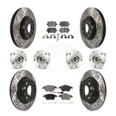 Transit Auto KBB-111334 Wheel Bearing and Hub Assembly for 2008-2017 Volkswagen CC, Volkswagen Passat, Audi A3 Quattro - Front and Rear product image