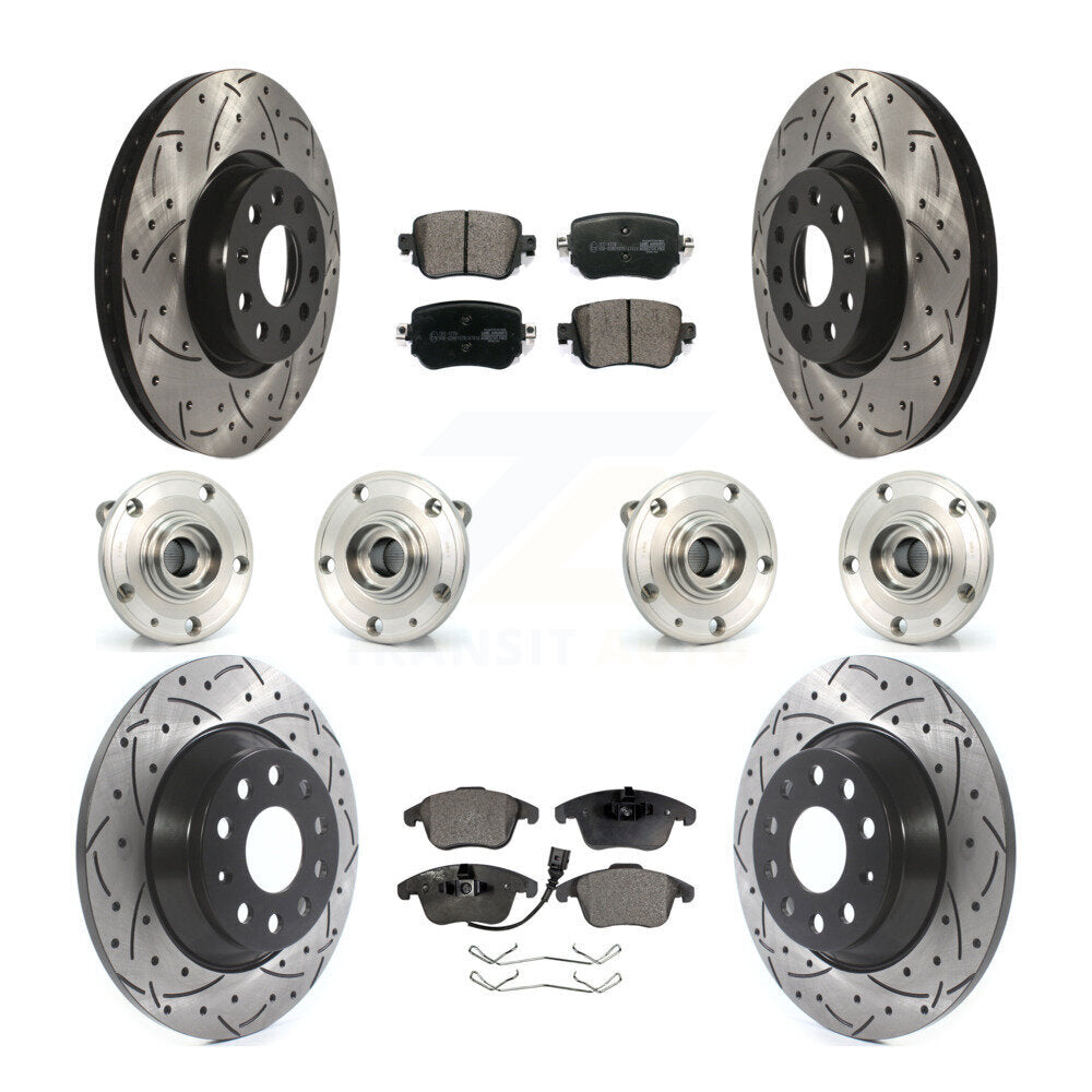 Transit Auto KBB-111336 Wheel Bearing and Hub Assembly for 2016-2018 Audi Q3 Quattro - Front and Rear product image