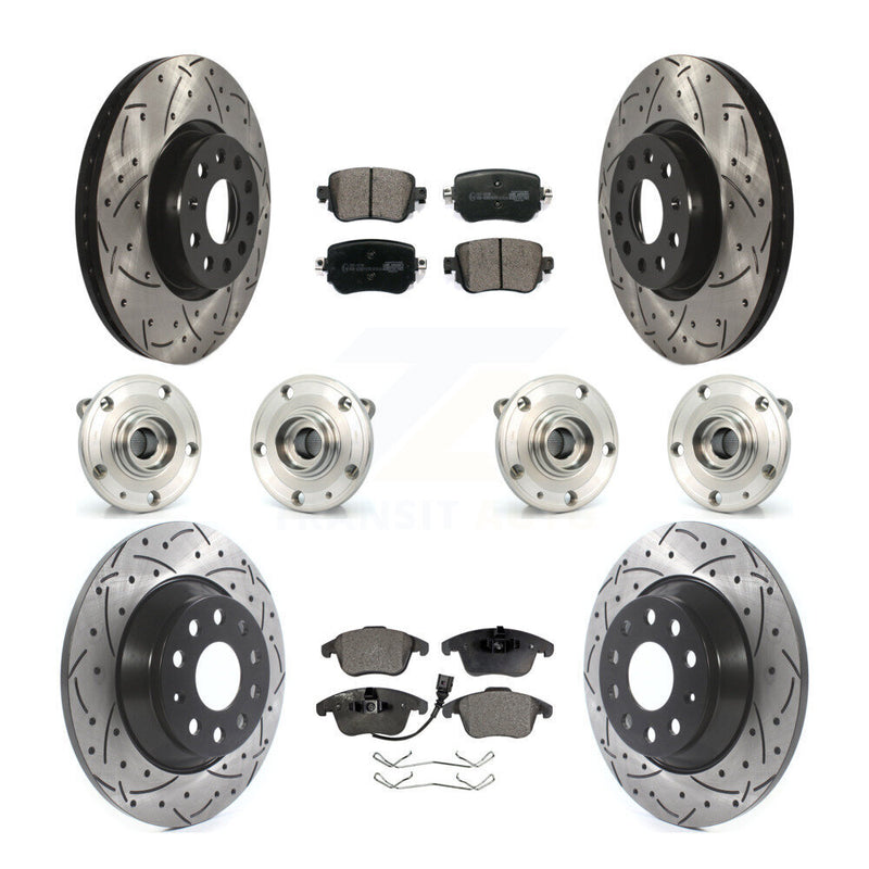 Transit Auto KBB-111336 Wheel Bearing and Hub Assembly for 2016-2018 Audi Q3 Quattro - Front and Rear product image