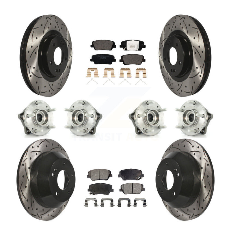 Transit Auto KBB-111339 Wheel Bearing and Hub Assembly for 2014-2015 Kia Sorento - Front and Rear product image