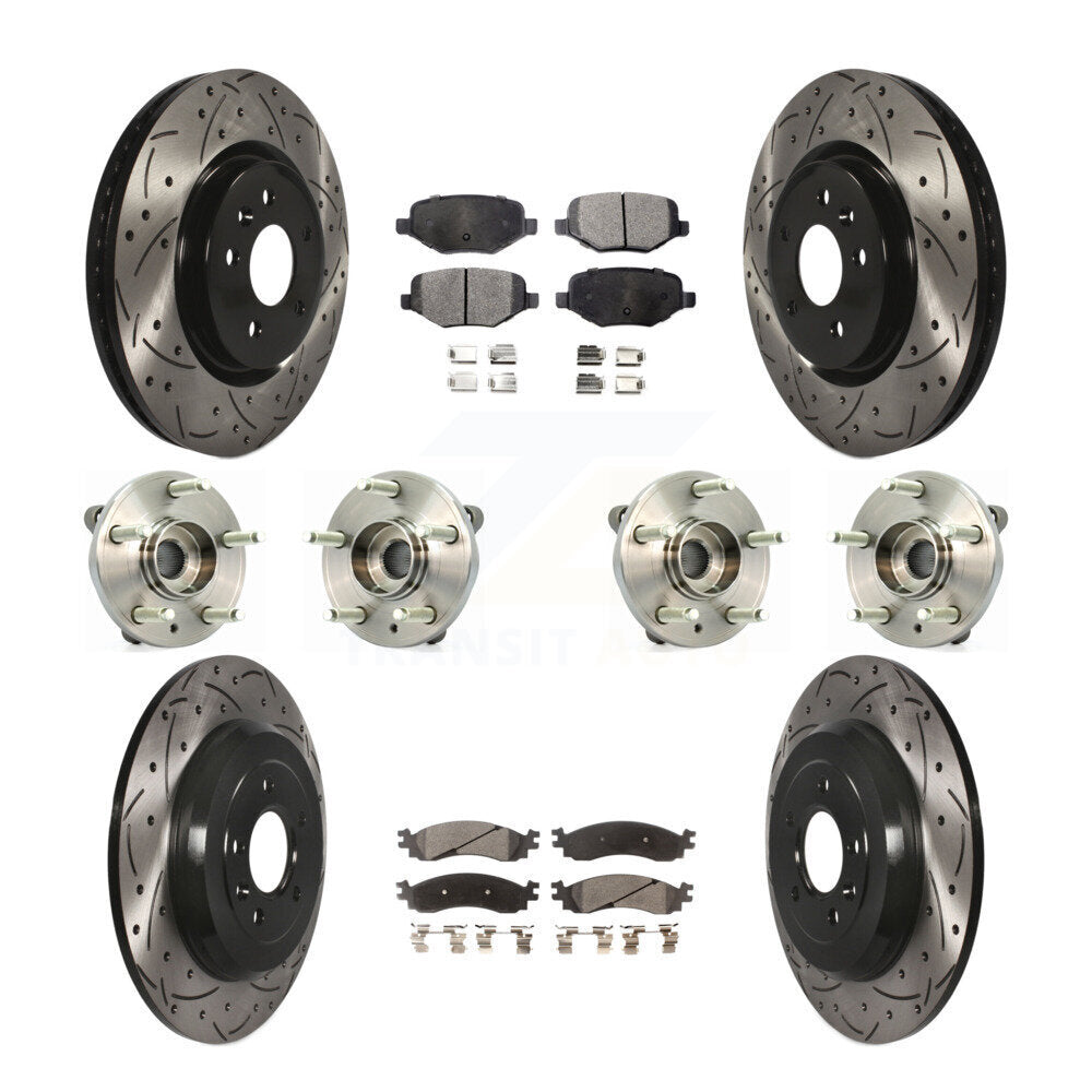 Transit Auto KBB-111341 Wheel Bearing and Hub Assembly for 2010-2012 Ford Taurus - Front and Rear product image