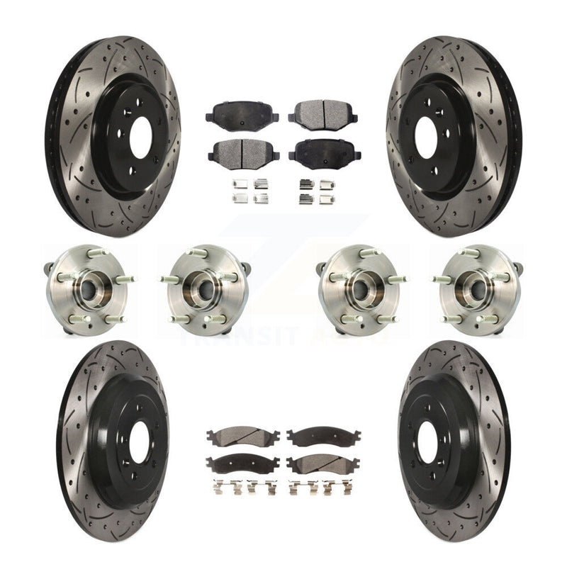 Transit Auto KBB-111341 Wheel Bearing and Hub Assembly for 2010-2012 Ford Taurus - Front and Rear product image