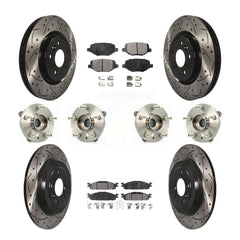 Transit Auto KBB-111343 Wheel Bearing and Hub Assembly for 2009-2019 Ford Flex, Lincoln MKS, Ford Taurus & more - Front and Rear product image