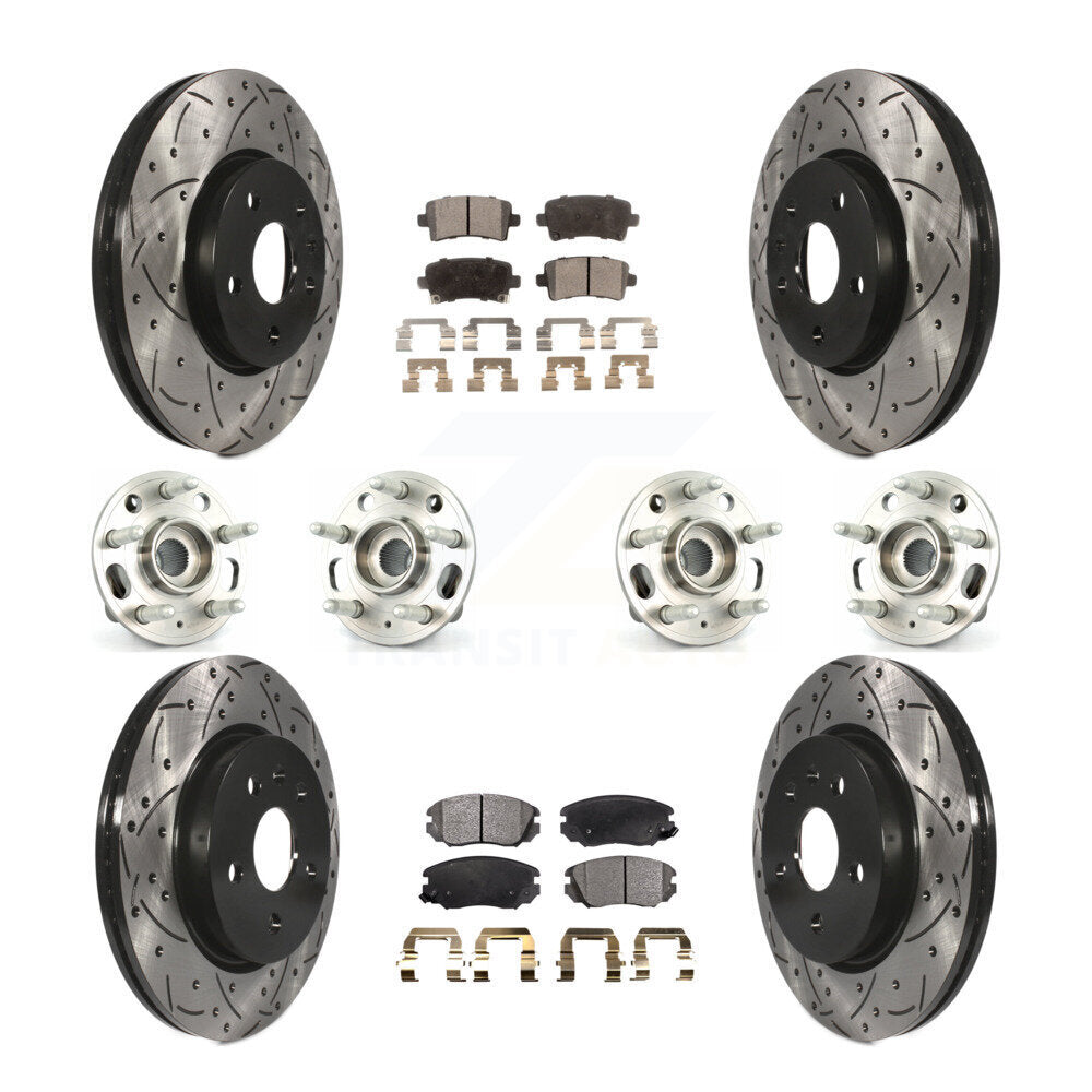 Transit Auto KBB-111350 Wheel Bearing and Hub Assembly for 2010-2020 Chevrolet Malibu Limited, Chevrolet Impala, Chevrolet Malibu & more - Front and Rear product image