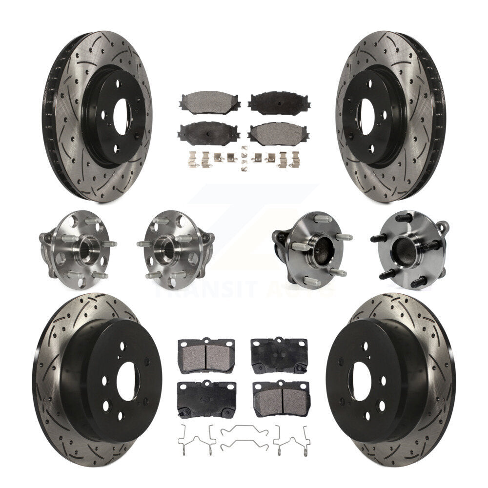 Transit Auto KBB-111351 Wheel Bearing and Hub Assembly for 2006-2011 Lexus IS250 - Front and Rear product image