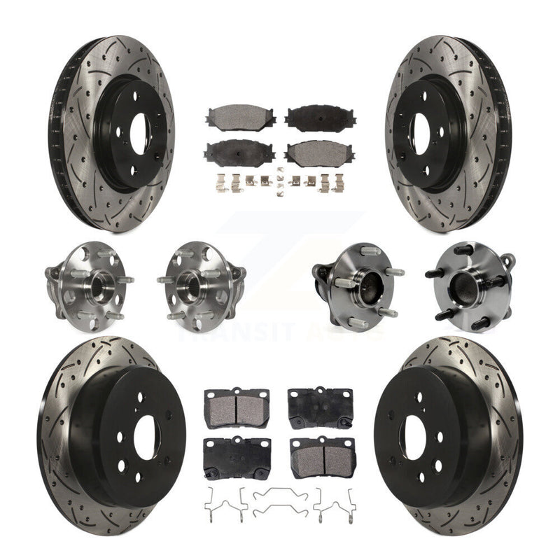 Transit Auto KBB-111351 Wheel Bearing and Hub Assembly for 2006-2011 Lexus IS250 - Front and Rear product image