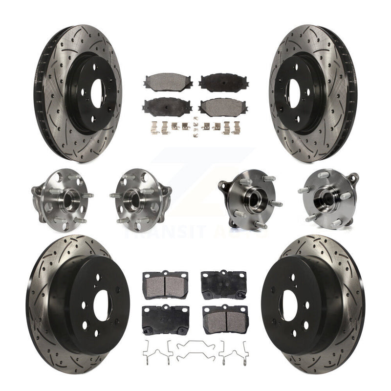 Transit Auto KBB-111352 Wheel Bearing and Hub Assembly for 2006-2011 Lexus IS250 - Front and Rear product image
