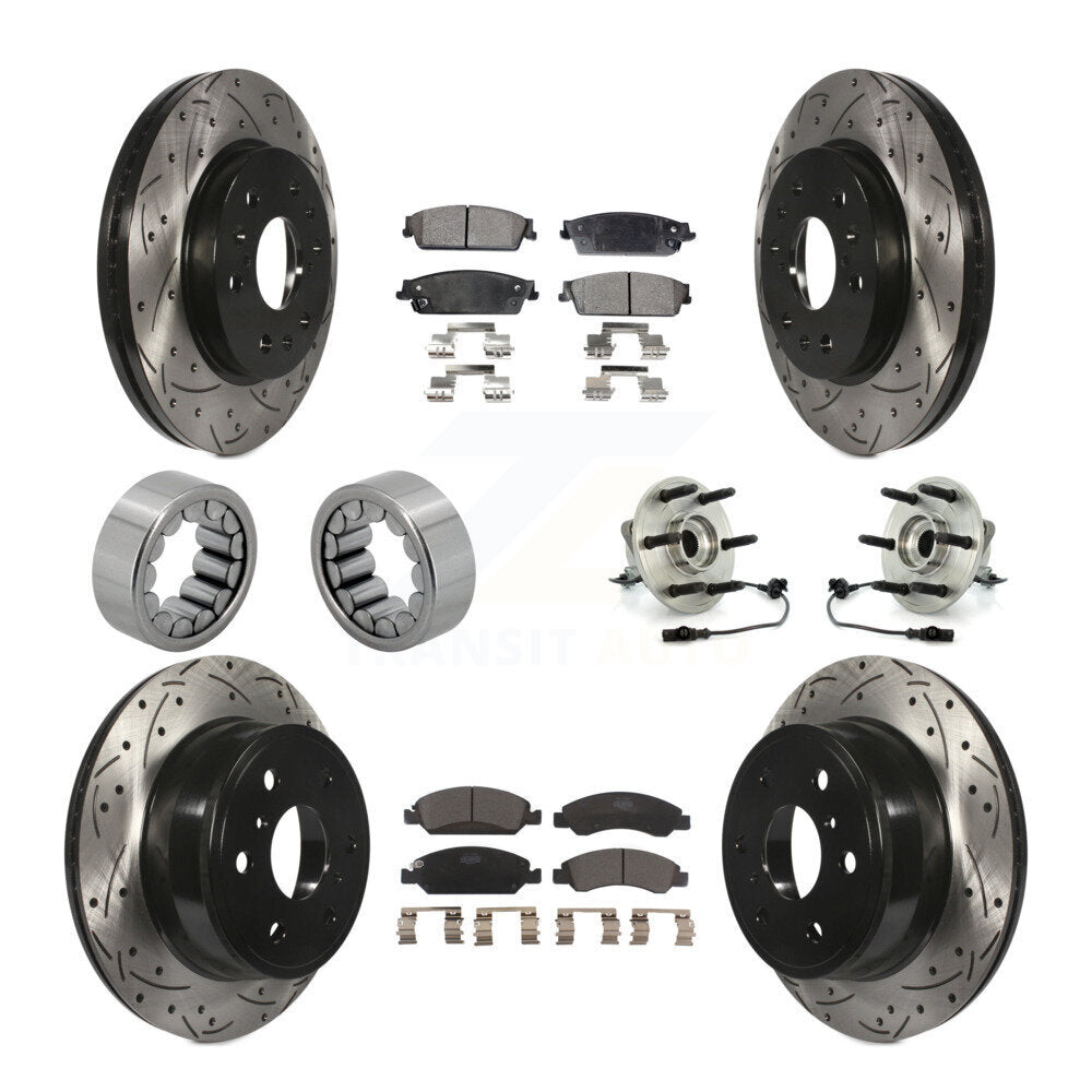 Transit Auto KBB-111358 Wheel Bearing and Hub Assembly for 2007-2014 Chevrolet Suburban 1500, Chevrolet Silverado 1500, GMC Yukon XL 1500 & more - Front and Rear product image