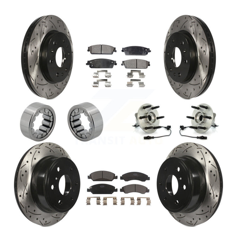 Transit Auto KBB-111358 Wheel Bearing and Hub Assembly for 2007-2014 Chevrolet Suburban 1500, Chevrolet Silverado 1500, GMC Yukon XL 1500 & more - Front and Rear product image