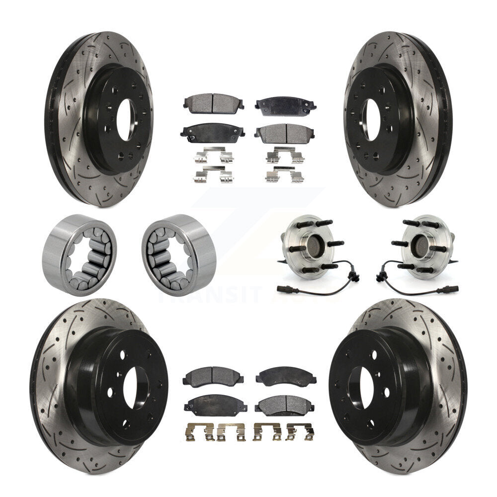 Transit Auto KBB-111360 Wheel Bearing and Hub Assembly for 2007 Cadillac Escalade, Chevrolet Avalanche, Chevrolet Suburban 1500 & more - Front and Rear product image