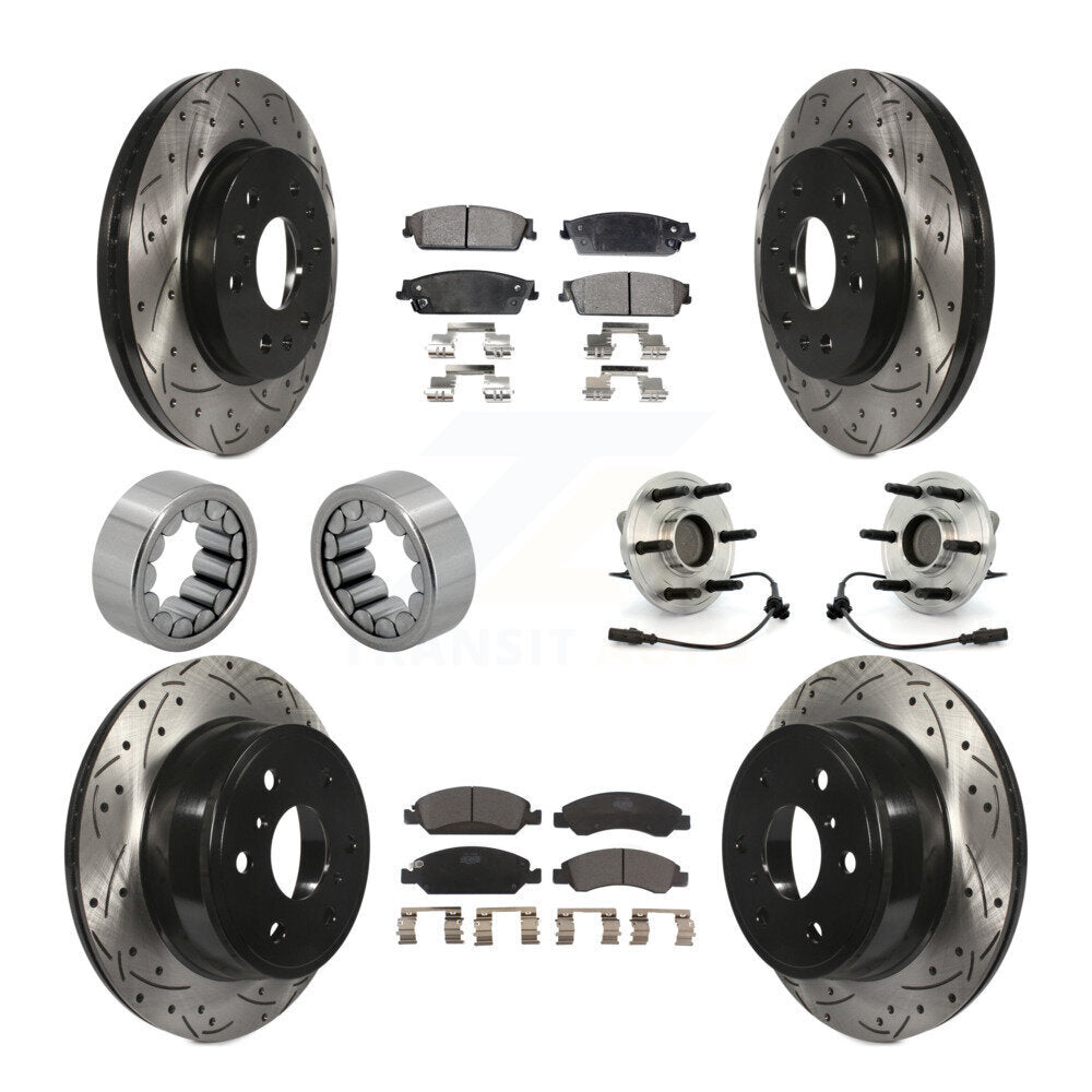 Transit Auto KBB-111361 Wheel Bearing and Hub Assembly for 2007-2014 Chevrolet Silverado 1500, GMC Yukon XL 1500, Cadillac Escalade & more - Front and Rear product image