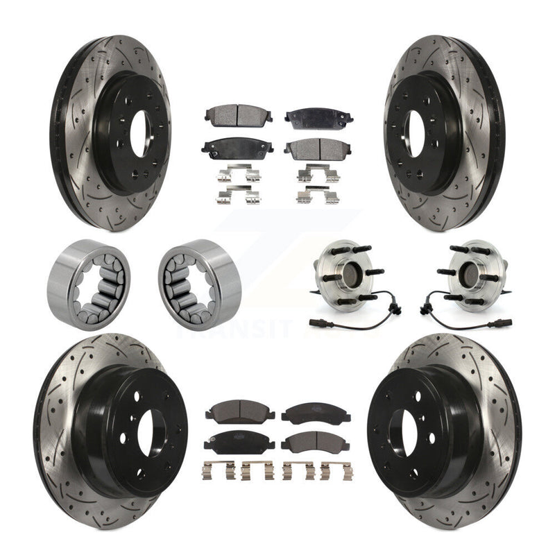 Transit Auto KBB-111361 Wheel Bearing and Hub Assembly for 2007-2014 Chevrolet Silverado 1500, GMC Yukon XL 1500, Cadillac Escalade & more - Front and Rear product image