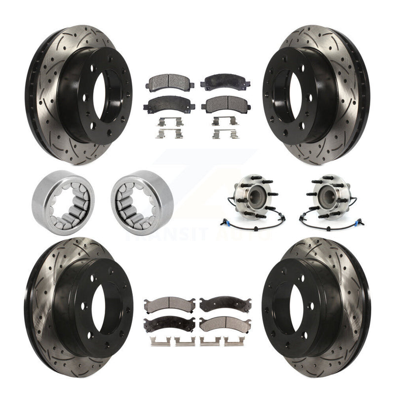Transit Auto KBB-111382 Wheel Bearing and Hub Assembly for 2007-2010 GMC Savana 2500, Chevrolet Express 2500 - Front and Rear product image