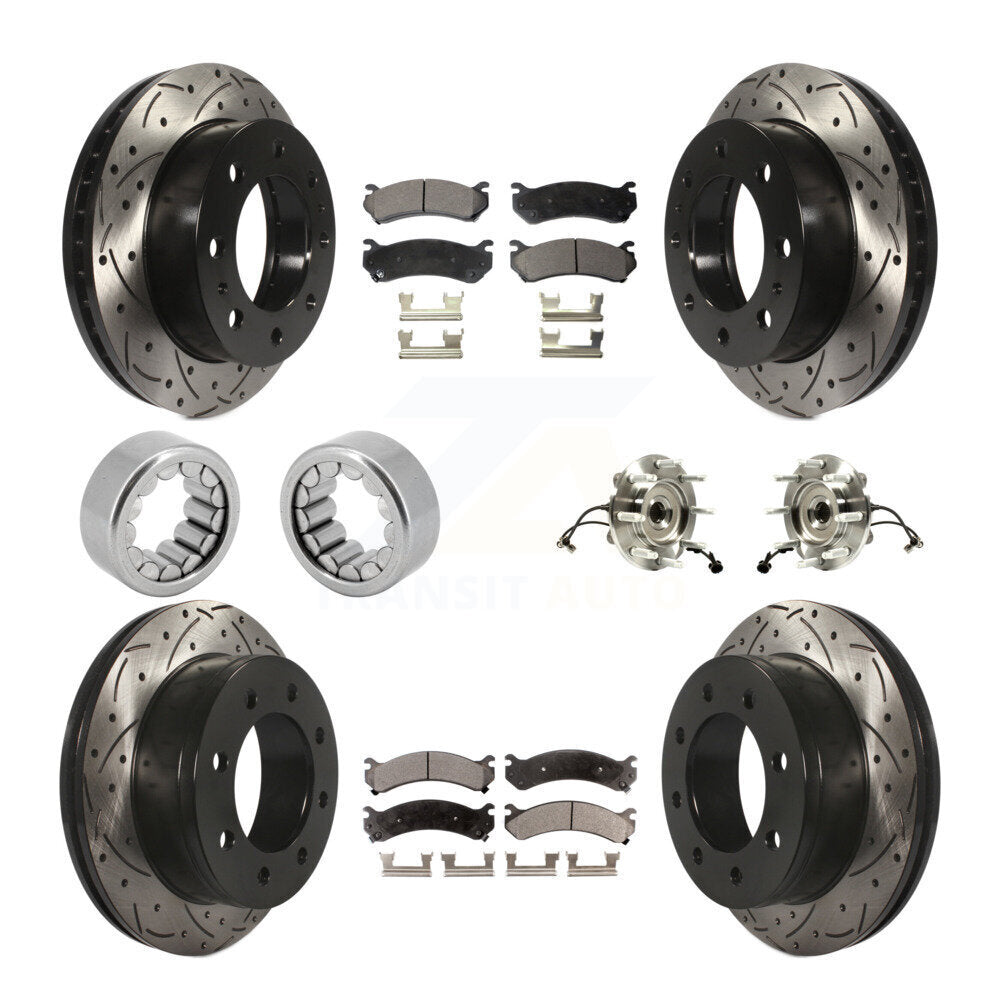 Transit Auto KBB-111387 Wheel Bearing and Hub Assembly for 2001-2007 Chevrolet Silverado 2500 HD Classic, GMC Sierra 2500, Chevrolet Suburban 2500 & more - Front and Rear product image
